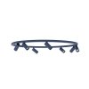 Nowoczesna lampa sufitowa granatowy minimalistyczny plafon FOURTY ROUND VII NAVY BLUE 11947 Nowodvorski Lighting 
